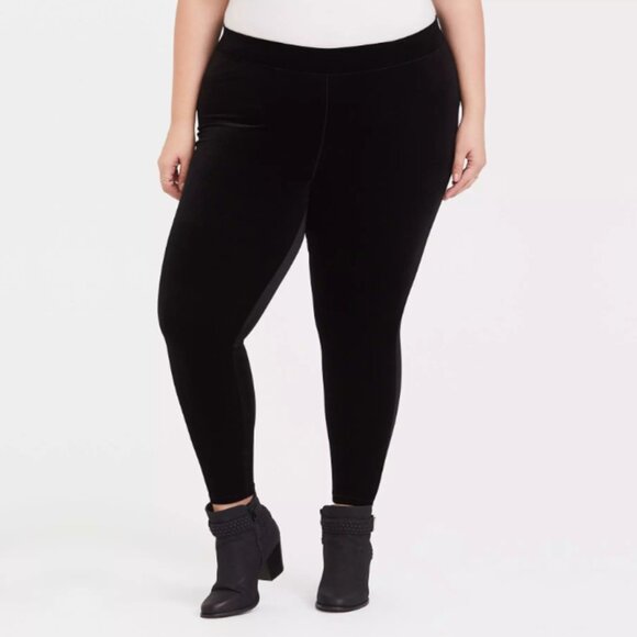 TORRID | Full Length Signature Waist Velvet Legging | Sz. 2X - Picture 1 of 7